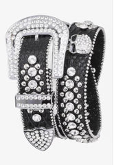 Skull Rhinestone Belt